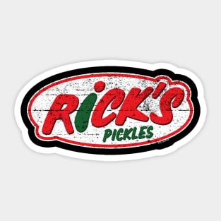 Ricks Pickles (worn) [Rx-Tp] Sticker